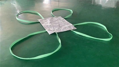 500kg 1トンのセメントおよび肥料のためのプラスチックPPのスリング大きな袋の柔らかいパレット